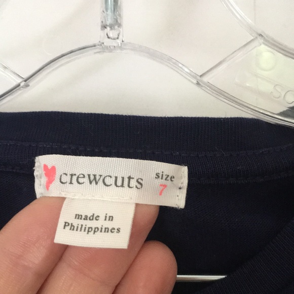 Crewcuts peplum velvet cotton top - Picture 3 of 4